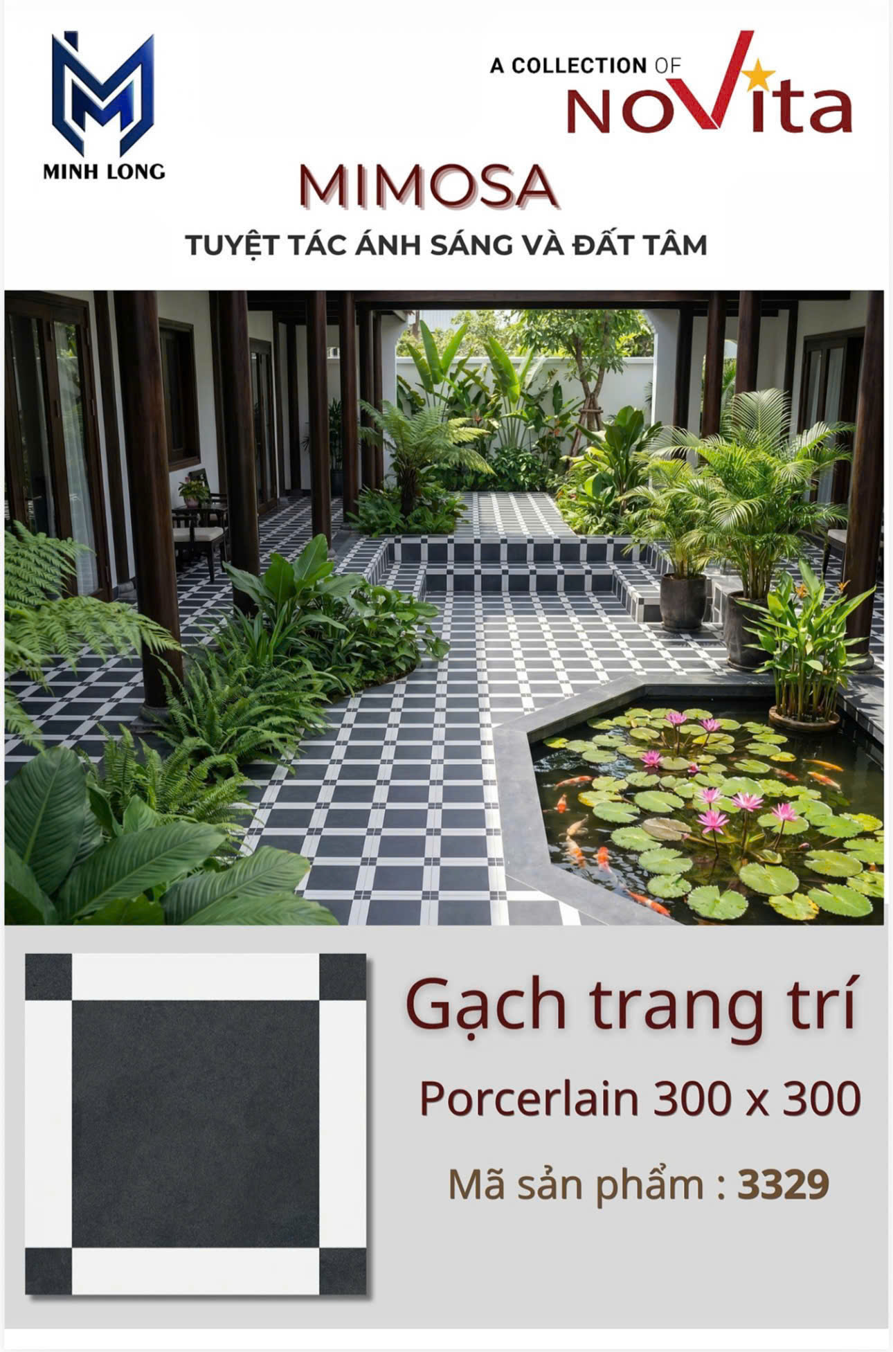 Gạch ốp lát tổng hợp 300X300